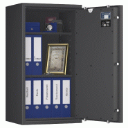Coffre-fort FORMAT Lyra 5 Classe 0 - Anti-effraction certifié EN 1143-1 - Serrure électronique KABA Combi B 90 / Gris clair RAL 7035_8