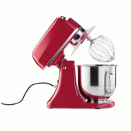 Batteur Melangeur Planétaire à tête inclinable 7L - 2 kg de pâte - Rouge_8