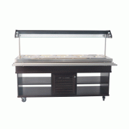 Buffet réfrigerée gn 5/1 l1900mm 7078.0015 COMBISTEEL_8