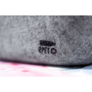 Porte-stylo en RPET - avec couvercle en bambou, sangle élastique, règle et support téléphone intégré_8