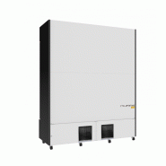 Vitrine réfrigérée murale 3 portes en noire intégral sur roulettes_8
