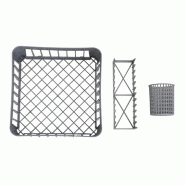 Lave-verres digital casier 350 x 350 mm - Sans pompe de vidange | Buffalo - HC516_8