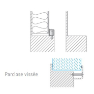 Porte simple sur-mesure anti-effraction CR4 avec pare-balles FB7, pleine ou vitrée - Metal Quartz_8