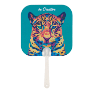 Éventail sur-mesure avec poignée en plastique et papier stratifié - Impression logo - Quantité minimale 100 pcs_8