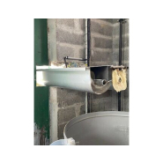 Silo d'élevage à cône axial de 60° pour l'alimentation des veaux  Capacité 20m3, 26m3 ou 30m3 - Poudre de lait_8