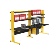 Table informatique multi-niveaux modulable pour l'aménagement des espaces techniques, salles serveurs ou laboratoires - DATA_8