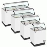 Congélateur vitré de crème glacée IC401SC+SO (401 / 350 L) blanc TEFCOLD_8
