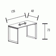Bureau individuel piètement fermé So Sierro_8