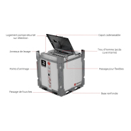 Cuve de transport de gasoil Robustank Performance - 928L à 2829L - homologuée UN/ADR - acier double paroi_8