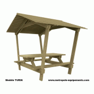 Table pique-nique avec ombrière_8