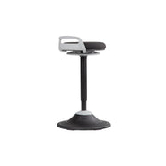 Tabouret assis-debout dynamique avec base inversée - posture ergonomique et balancement actif_8