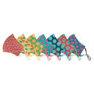 Masque facial personnalisé - lavable, réutilisable, impression sublimation, taille adulte - 100% polyester et coton_8