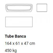 Banc et chaise en béton tubulaire - design minimaliste et écologique - Ciment Green Seal - Réduction CO2_8