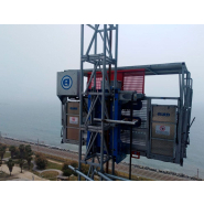 Monte-matériaux avec personnel accompagnant - capacité de charge 2000 kg - PT 2000_8