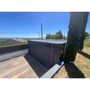 Container Garage particulier modulable, durable et esthétique - Eurobox_8