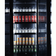 Réfrigérateur 3 portes en verre noir ceb-1600r bl l1880 7526.0110 COMBISTEEL_8