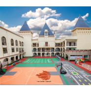 Dalle personnalisable à surface très douce - Soft Kids - Pour terrains de sport pour enfants, volley et badminton_9