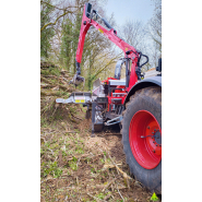 Machine de broyage Mus Max pour utilisation forestière