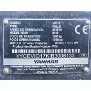 YANMAR mini pelle vio17  1.7t_8