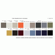 Grande table de réunion X8 avec plateaux laqués Officity. - Blanc 9010, 320, Beige RAL 1019_8