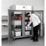 Armoire réfrigérée positive deux portes économe en énergie Série U 1 400L UA032 Polar_8
