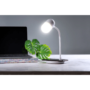 Lampe de bureau multifonctionnelle - LED 14 lampes - Chargeur sans fil et enceinte Bluetooth_8
