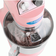 Mixer planétaire - 7 L - jusqu'à 2 kg de pâte - rose | Maxima - 09300151_8