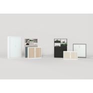 Armoire  à rideaux de structure haute  ou  basse : une solution clé en main pour l'archivage des documents professionnels_8