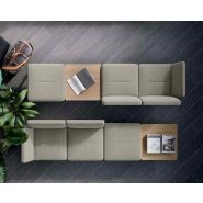 Canapé sur poutre Harmonie - Grand confort - Modulable avec tables basses intégrées_8