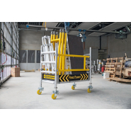 Structure mobile en aluminium pour projets de maintenance et construction