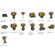 Multi-outils vibrant Plury Malaguti - accessoires modulables pour compactage, découpe et enfoncement - 10 modèles pour excavatrices de 1 à 40 tonnes_8