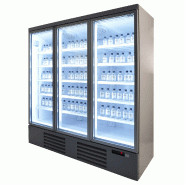 Réfrigérateur 3 portes en verre jde-1530r 7455.2205 COMBISTEEL_8