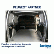 Aménagement en métal pour Peugeot Partner