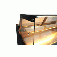 Vitrine réfrigérée de comptoir avec service-arrière 158 x 94 cm + 2 réserves réfrigérées_8