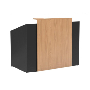 Banque d'accueil modulaire POGO - Design simple et élégant - Fabrication française - Configurations variées et PMR_8