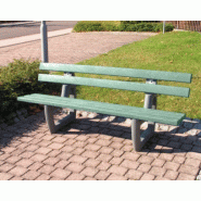 Banc COLOR plastique recyclé_8