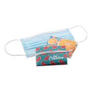 Étui pliable pour masque facial jetable - Impression quadri incluse - Couleur blanche - Minimum 250 pièces_8