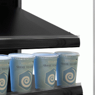 Vitrine réfrigérée pour supermarché PC2500B L2560mm 47451 TEFCOLD_8