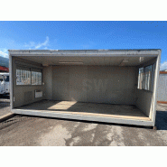 Bungalow cabane de chantier double 6x4,9m_8