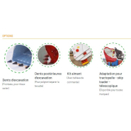 Godet concasseur CBF-L - CM Crushers - Granulométrie ajustable 15-80mm - Compatible pelle, mini-pelle, skip loader et chargeuse_8