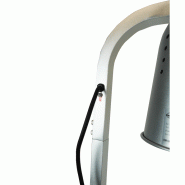 Lampe chauffant argent 7518.0175 COMBISTEEL_8