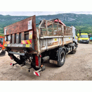 Mercedes ATEGO 1218 Camion benne grue grappin hayon_8