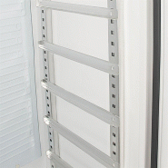 Armoire pâtissière une porte Série G blanche 522L GL185 Polar_8