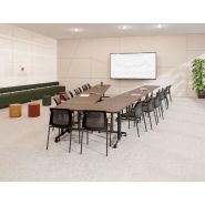Table modulable, pratique  et esthétique, avec plateau rabattable, idéale pour vos espaces d'apprentissage_8