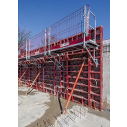 Coffrage de voile avec système d'ancrage manipulable unilatéralement - MAXIMO - PERI SAS_8