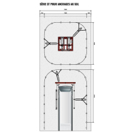 Système de redressage de banc de cabine josam, opération illimitées sur un large éventail de marques de camions -  série ct_8