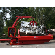 Presse mobile BONFIGLIOLI pour compactage de ferraille -12 tonnes/h - 15 paquets/h - MOBIPACK-500_8