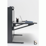 Bureau électrique 2 personnes Flow - MDD - 160, Anthracite_8
