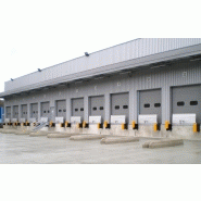 Butoirs en caoutchouc pour centres logistiques