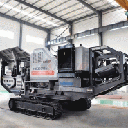 Concasseur mobile sur chenille en carrière et sur chantier 200 t/h_8